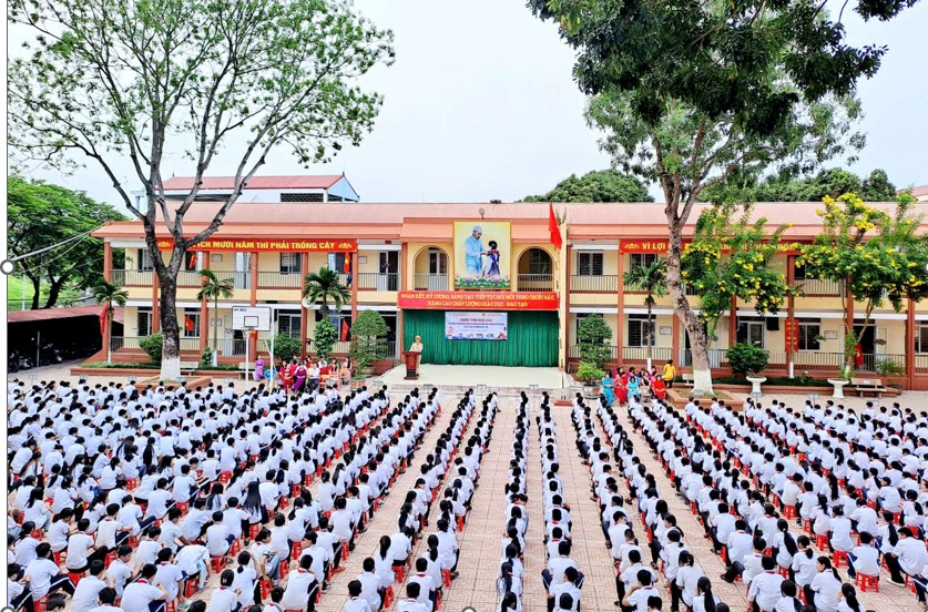 Trường THCS Mường Thanh tổ chức chương trình ngoại khóa 