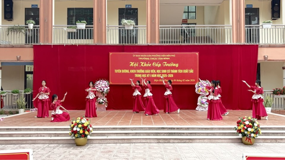 Trường THCS Tân Bình - Rực rỡ sắc màu trong Hội khỏe Phù Đổng cấp trường và vinh danh những 