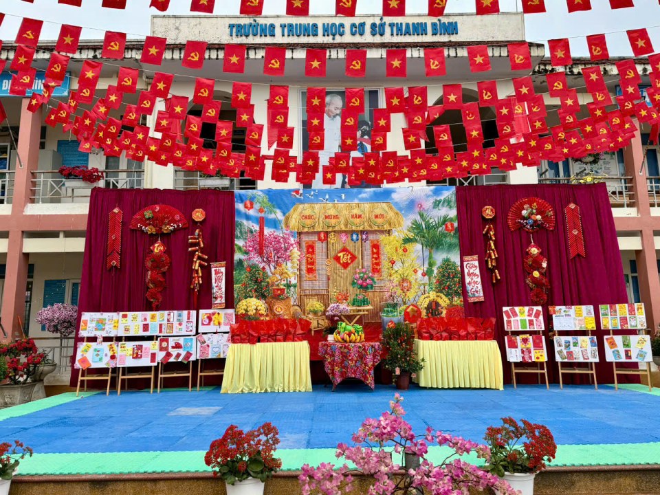 Trường THCS Thanh Bình - Phường Điện Biên Phủ tổ chức chương trình “Tết bính ngọ – Xuân yêu thương 2026”