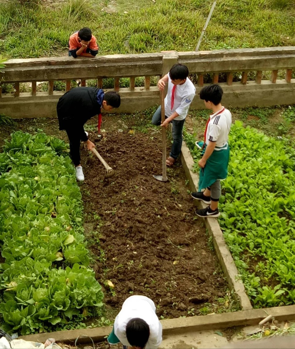 Học sinh Trường THCS Trần Can với việc rèn kĩ năng sống
