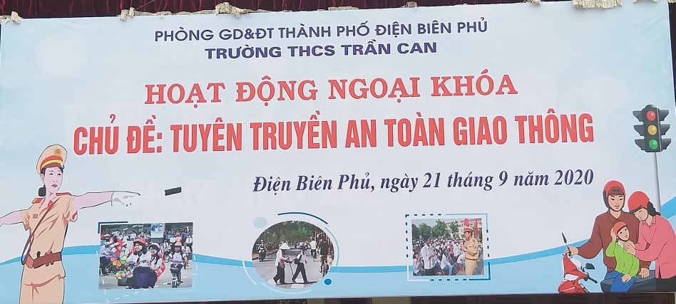 Hoạt động tập thể tháng 9 chủ đề: An toàn giao thông