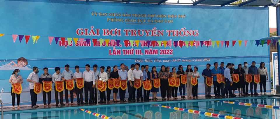 Kết quả giải bơi truyền thống học sinh tiểu học, THCS Thành phố Điện Biên Phủ lần thứ iii, năm 2022 của Trường THCS Trần Can