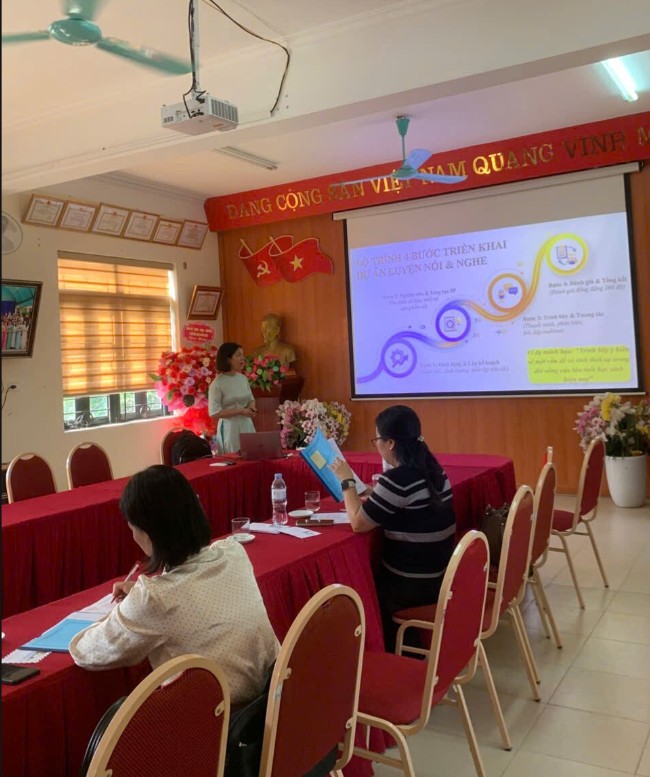 Hội thi giáo viên dạy giỏi cấp phường năm học 2025-2026