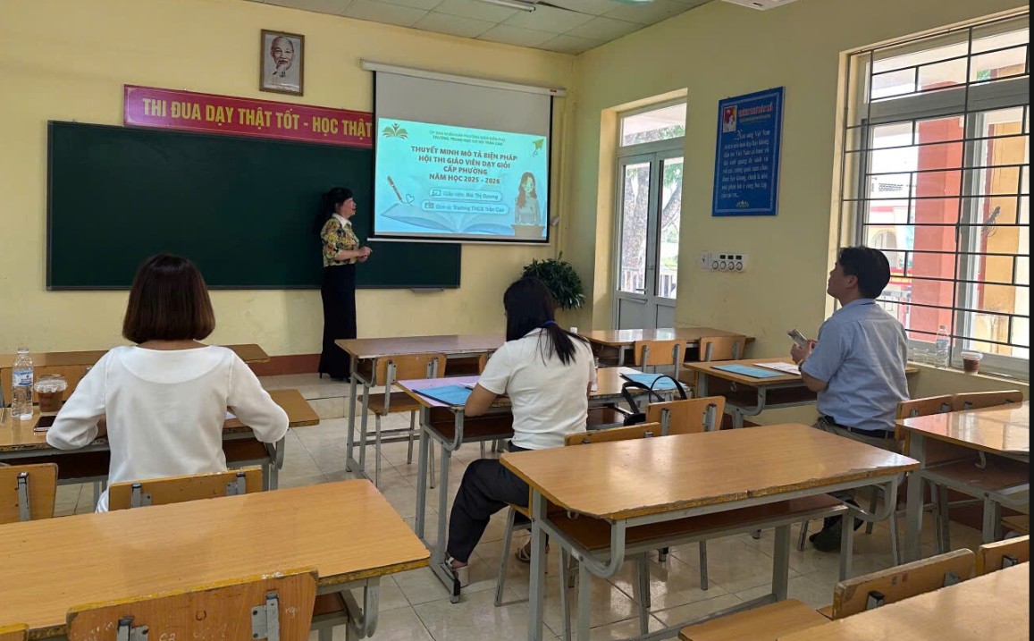 Hội thi giáo viên dạy giỏi cấp phường năm học 2025-2026