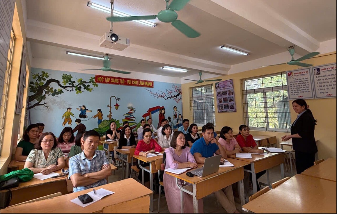 Trường THCS Mường Thanh tổ chức kế hoạch sinh hoạt chuyên môn cấp THCS cụm số 01 - Chuyên đề 04 năm học 2025–2026.