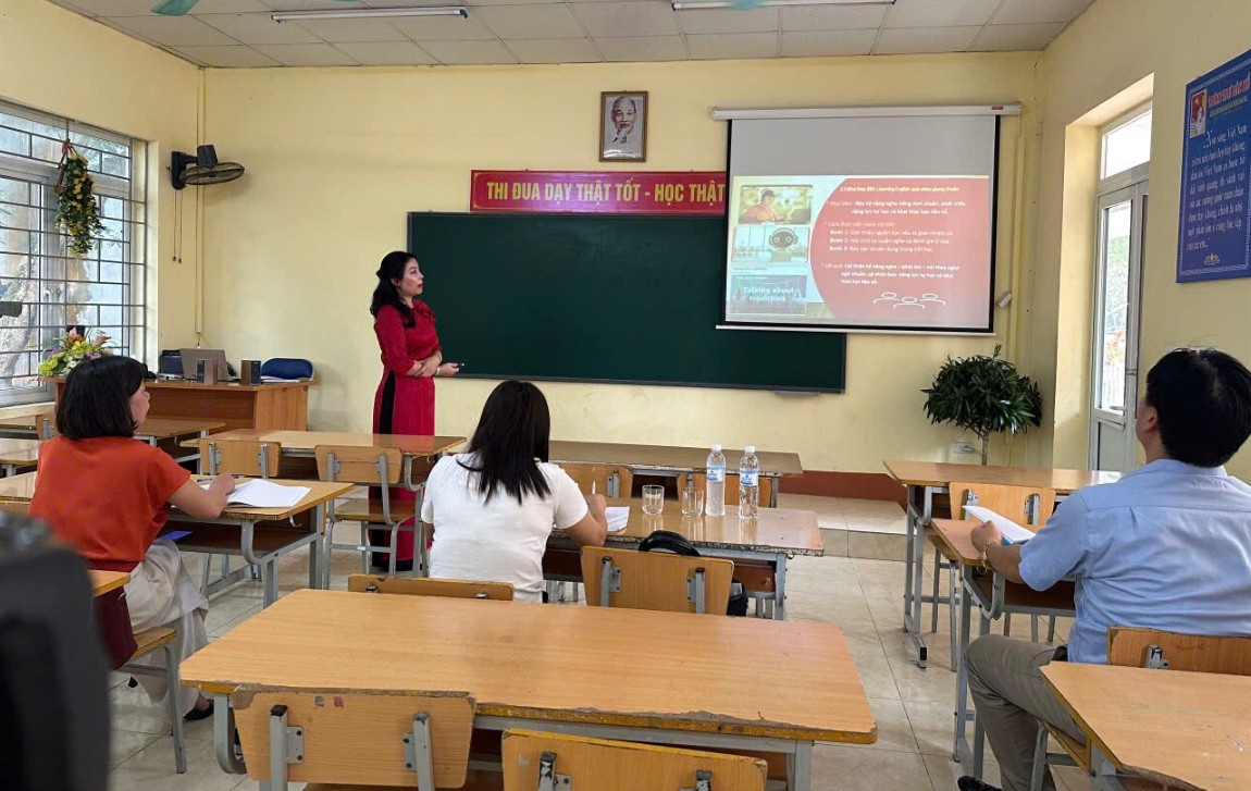 Hội thi giáo viên dạy giỏi cấp phường năm học 2025-2026