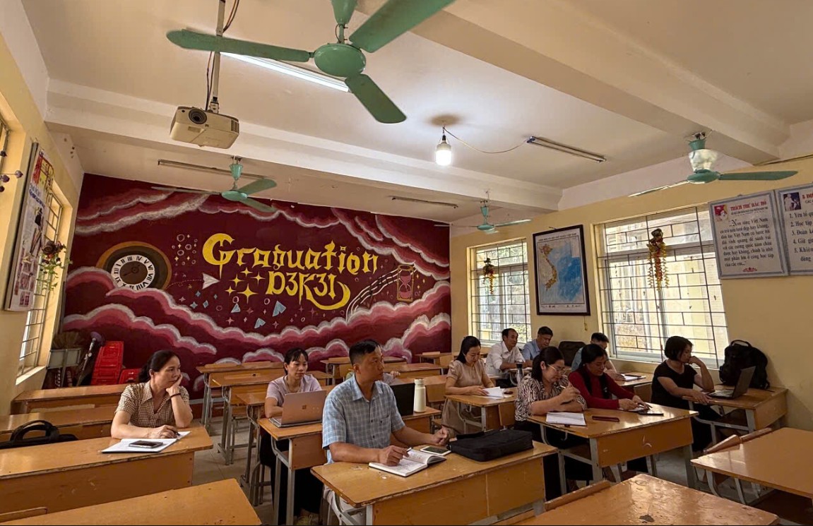 Trường THCS Mường Thanh tổ chức kế hoạch sinh hoạt chuyên môn cấp THCS cụm số 01 - Chuyên đề 04 năm học 2025–2026.