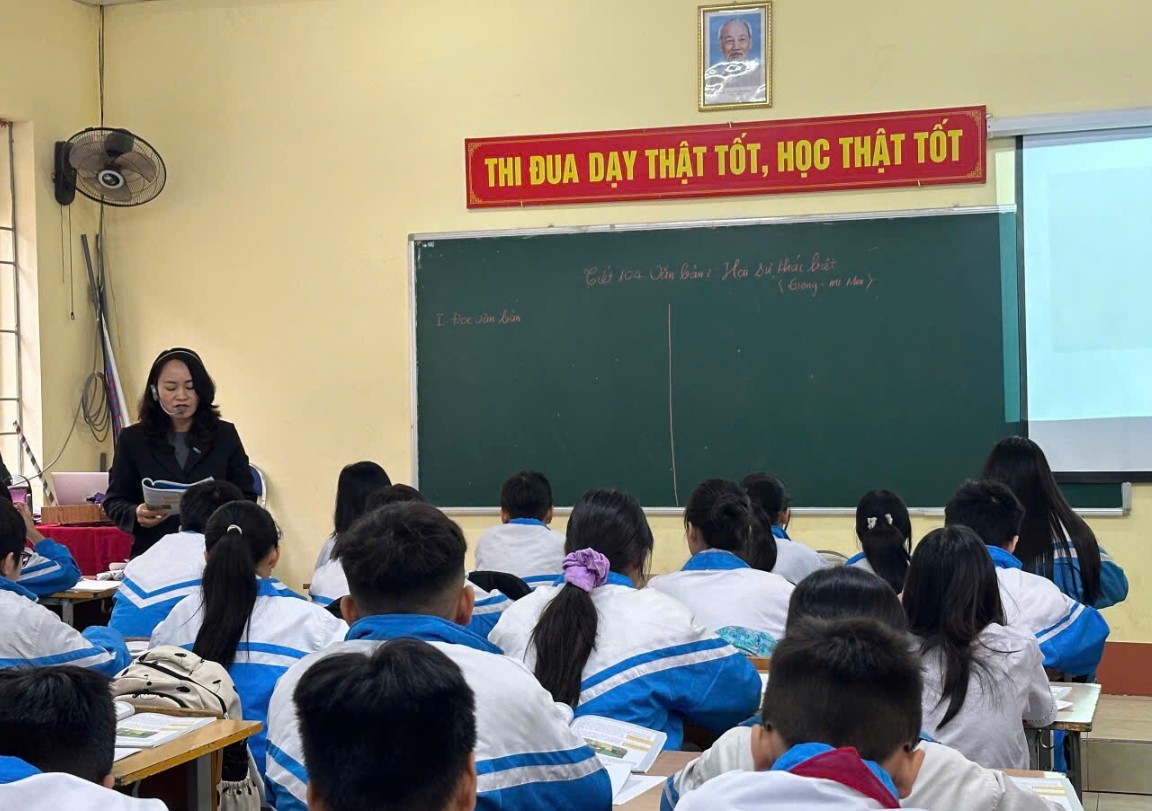 Hội thi giáo viên dạy giỏi cấp phường năm học 2025-2026