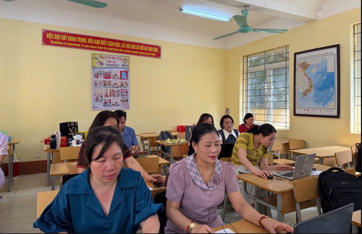 Trường THCS Mường Thanh tổ chức kế hoạch sinh hoạt chuyên môn cấp THCS cụm số 01 - Chuyên đề 04 năm học 2025–2026.