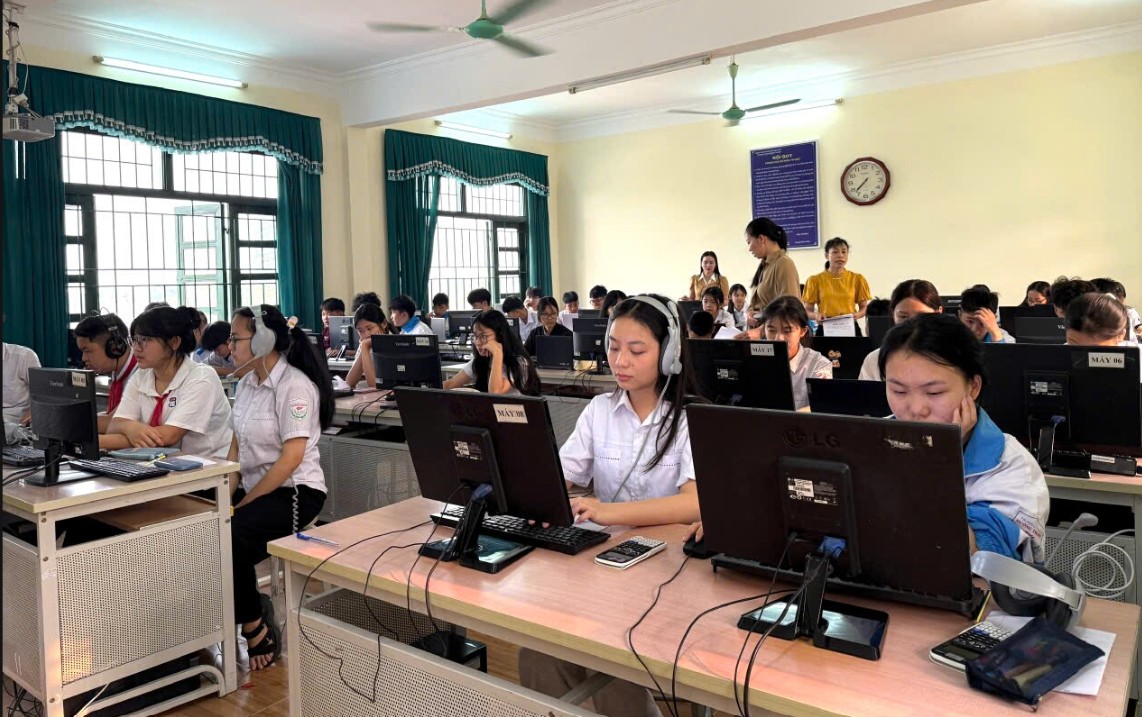 Trường THCS Mường Thanh nghiêm túc, khách quan trong công tác khảo sát chính thức chương trình đánh giá diện rộng quốc gia của học sinh lớp 5, lớp 9 lớp 11 năm 2026.