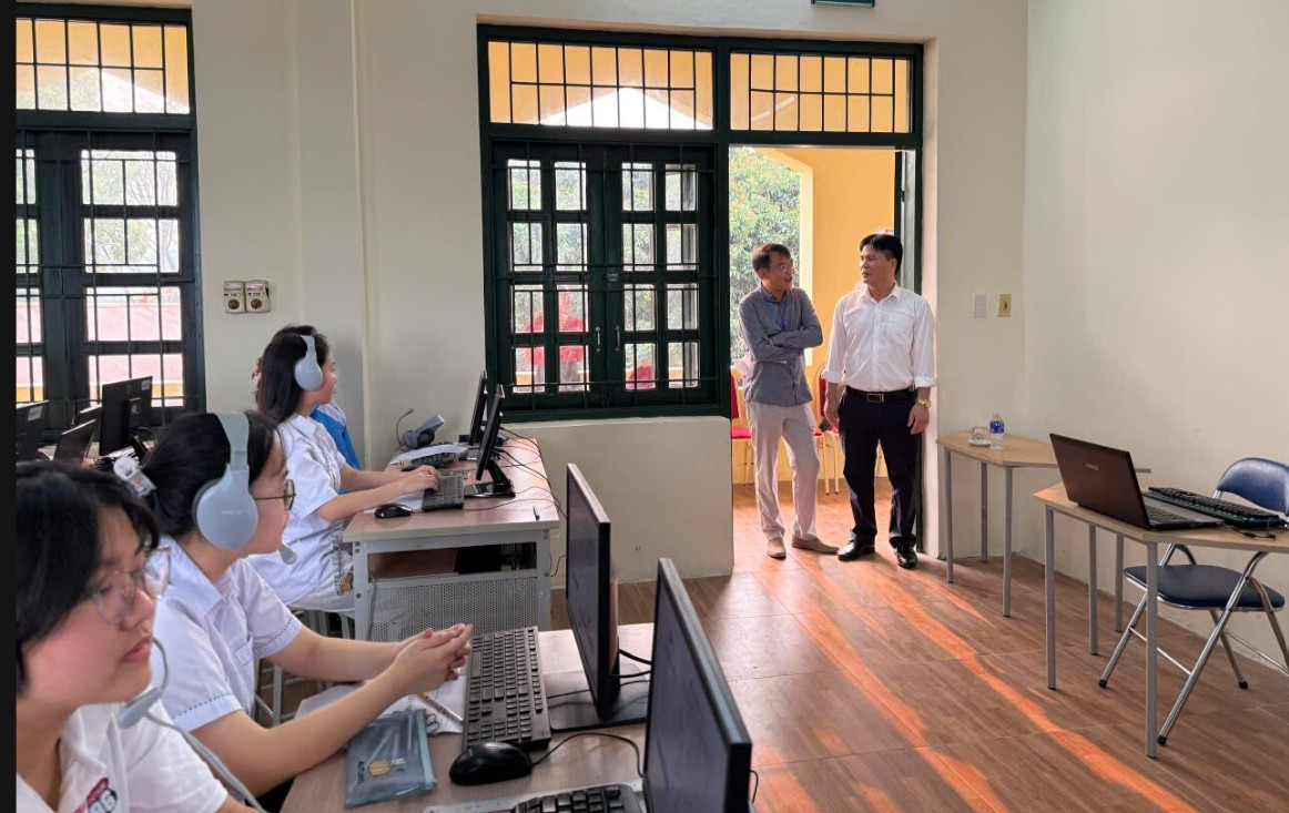 Trường THCS Mường Thanh nghiêm túc, khách quan trong công tác khảo sát chính thức chương trình đánh giá diện rộng quốc gia của học sinh lớp 5, lớp 9 lớp 11 năm 2026.