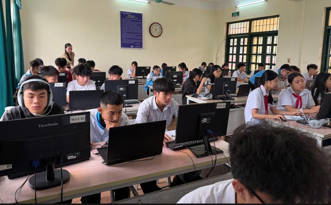 Trường THCS Mường Thanh nghiêm túc, khách quan trong công tác khảo sát chính thức chương trình đánh giá diện rộng quốc gia của học sinh lớp 5, lớp 9 lớp 11 năm 2026.