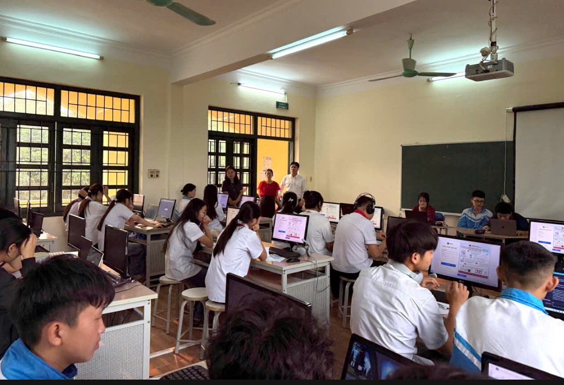 Trường THCS Mường Thanh nghiêm túc, khách quan trong công tác khảo sát chính thức chương trình đánh giá diện rộng quốc gia của học sinh lớp 5, lớp 9 lớp 11 năm 2026.