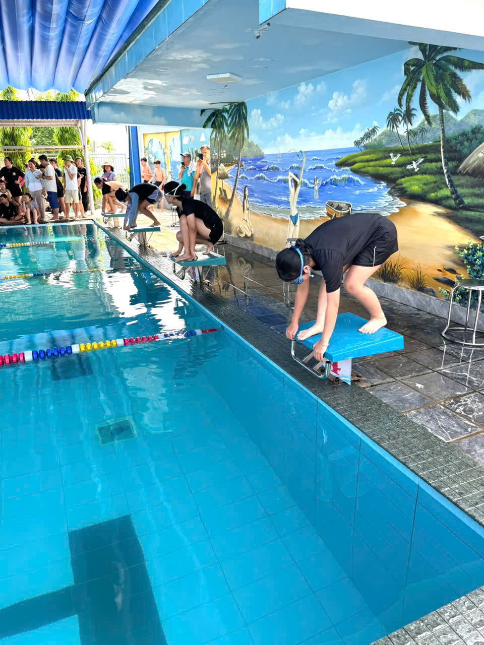Rực rỡ sắc vàng: Trường THCS Mường Thanh đạt giải xuất sắc nhất tại giải bơi học sinh phường Điện Biên Phủ lần thứ i, năm 2026