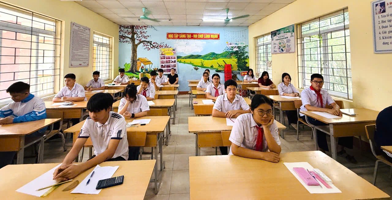 Trường THCS Mường Thanh tổ chức thành công kỳ thi thử vào lớp 10 – Bước đệm vững chắc cho sĩ tử