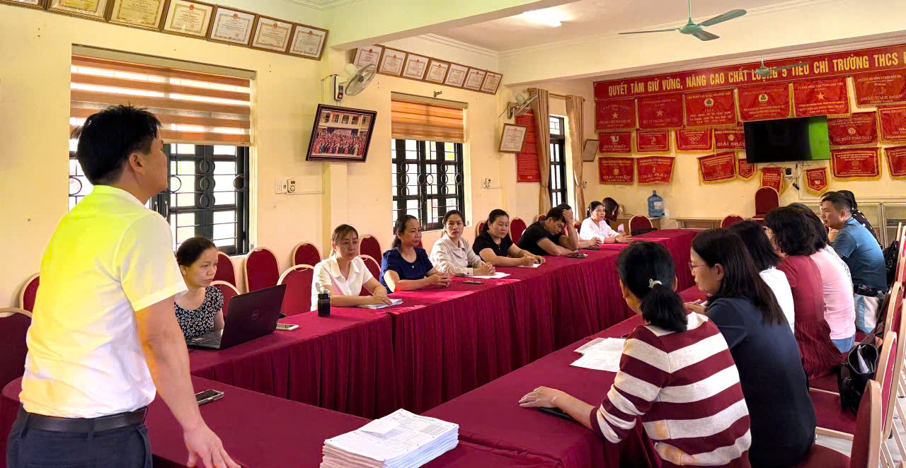 Trường THCS Mường Thanh tổ chức thành công kỳ thi thử vào lớp 10 – Bước đệm vững chắc cho sĩ tử