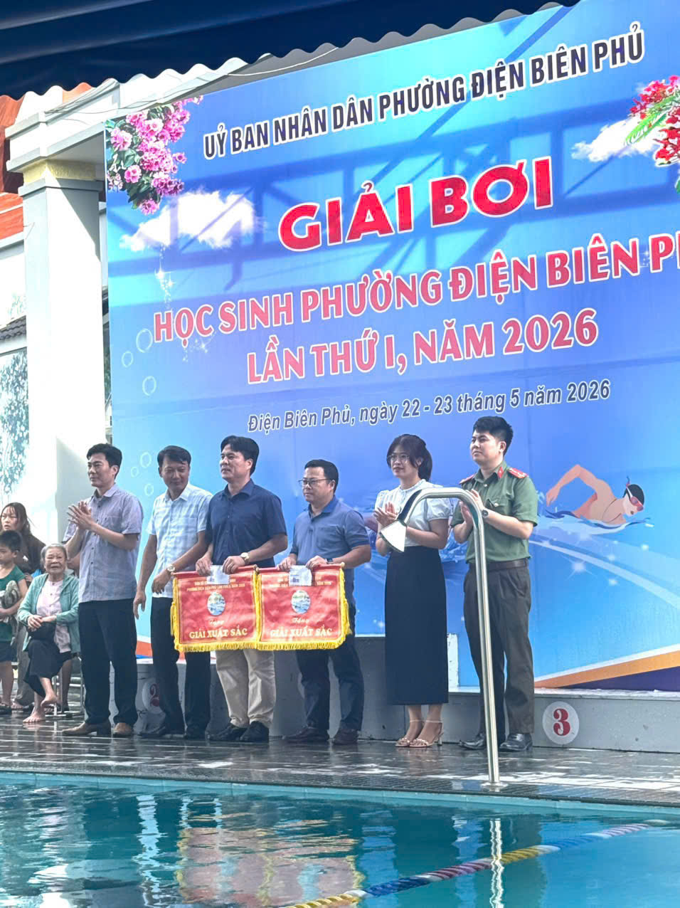 Rực rỡ sắc vàng: Trường THCS Mường Thanh đạt giải xuất sắc nhất tại giải bơi học sinh phường Điện Biên Phủ lần thứ i, năm 2026