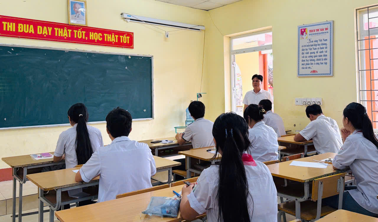 Trường THCS Mường Thanh tổ chức thành công kỳ thi thử vào lớp 10 – Bước đệm vững chắc cho sĩ tử