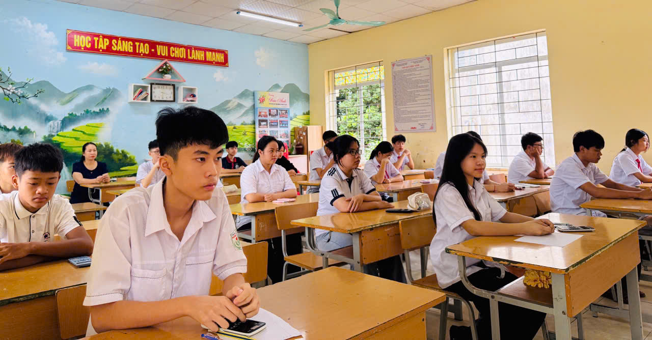Trường THCS Mường Thanh tổ chức thành công kỳ thi thử vào lớp 10 – Bước đệm vững chắc cho sĩ tử