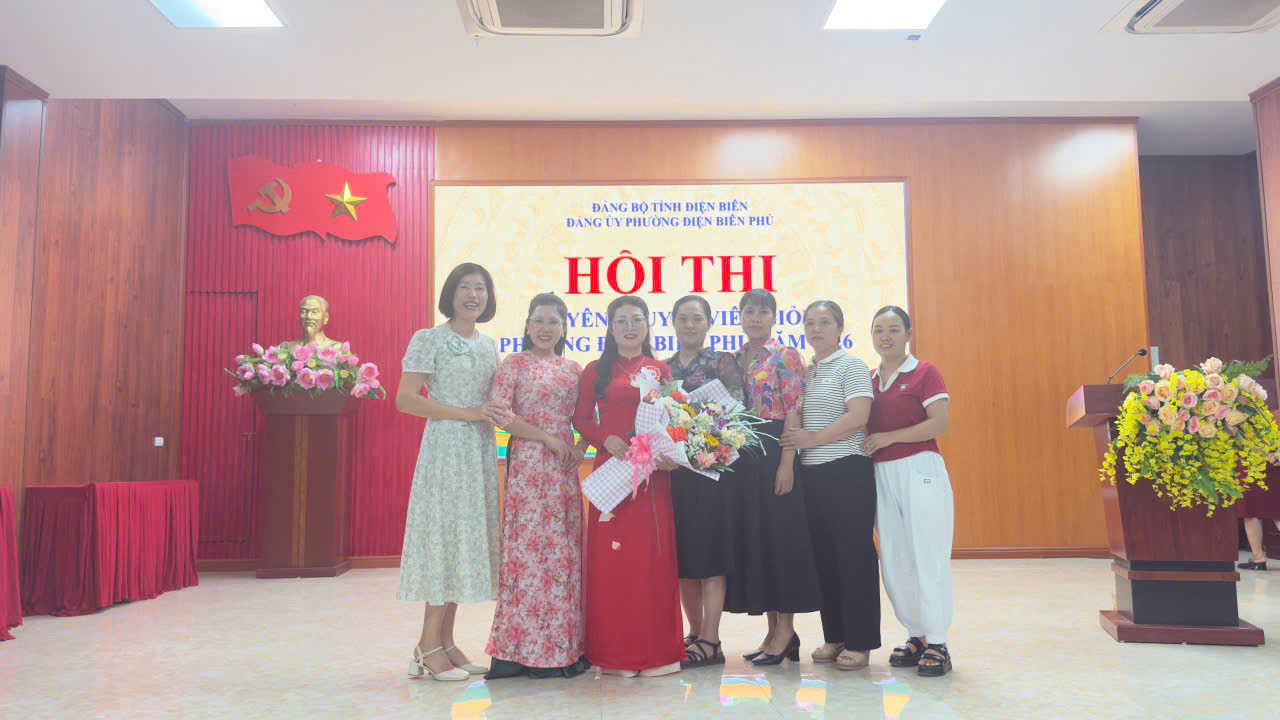 Hội thi tuyên truyền viên giỏi phường Điện Biên Phủ năm 2026