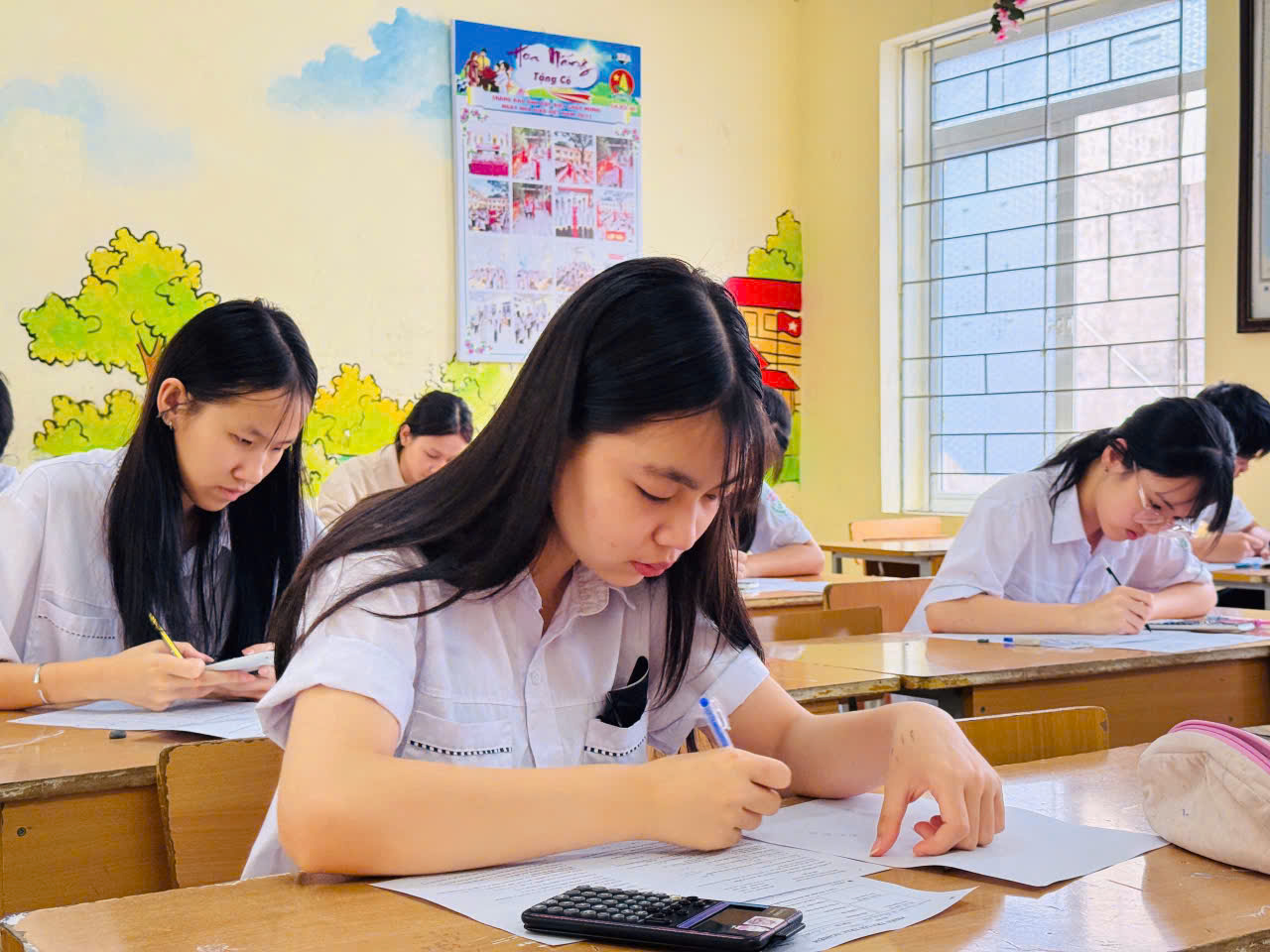 Trường THCS Mường Thanh tổ chức thành công kỳ thi thử vào lớp 10 – Bước đệm vững chắc cho sĩ tử