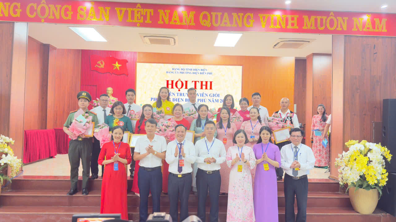 Hội thi tuyên truyền viên giỏi phường Điện Biên Phủ năm 2026