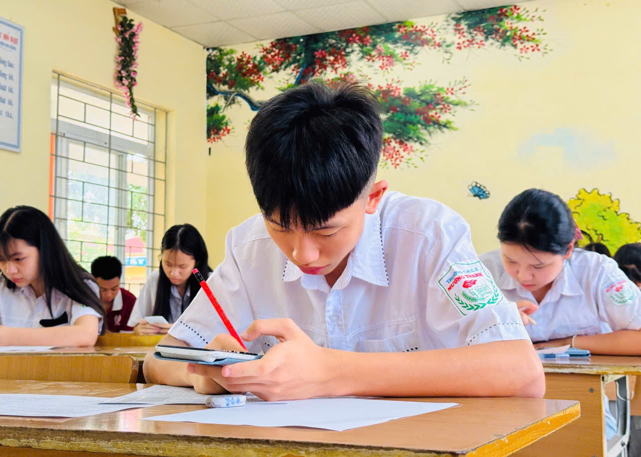 Trường THCS Mường Thanh tổ chức thành công kỳ thi thử vào lớp 10 – Bước đệm vững chắc cho sĩ tử