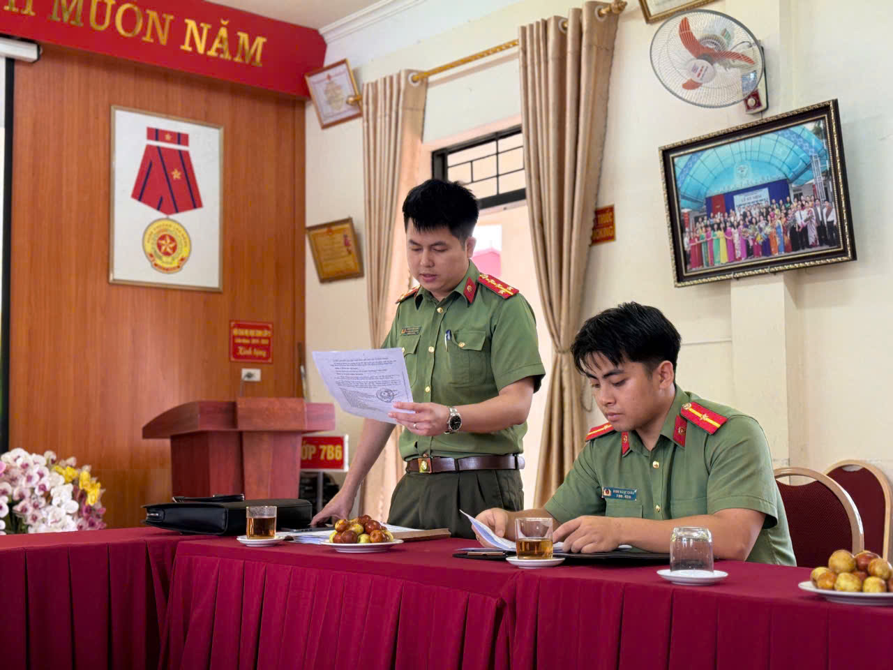 Trường THCS Mường Thanh nghiêm túc trong công tác bảo vệ bí mật nhà nước