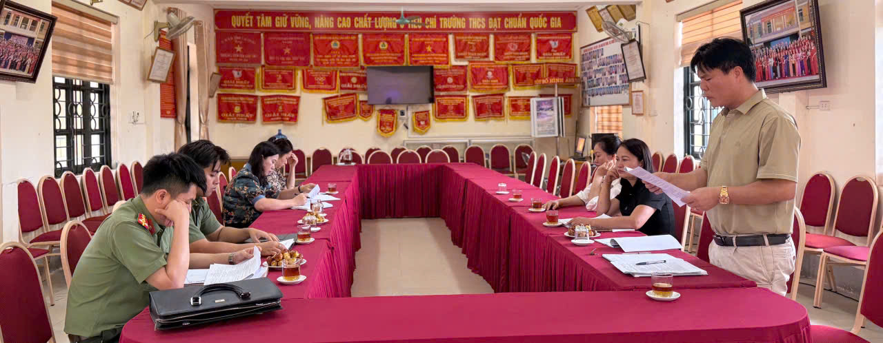 Trường THCS Mường Thanh nghiêm túc trong công tác bảo vệ bí mật nhà nước