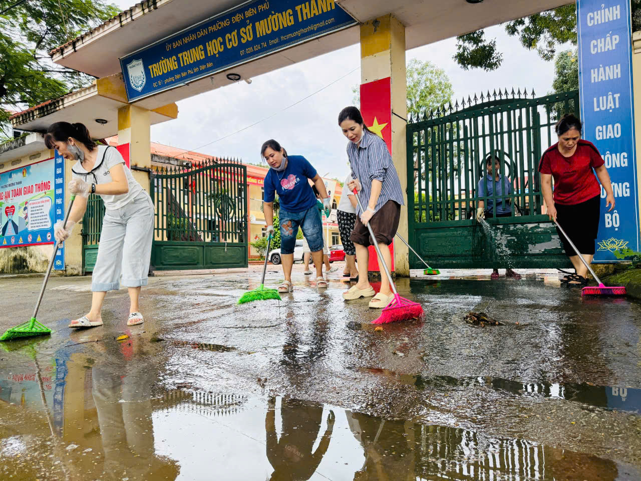 Trường THCS Mường Thanh: Rộn ràng ngày trở lại – Sẵn sàng cho năm học mới!