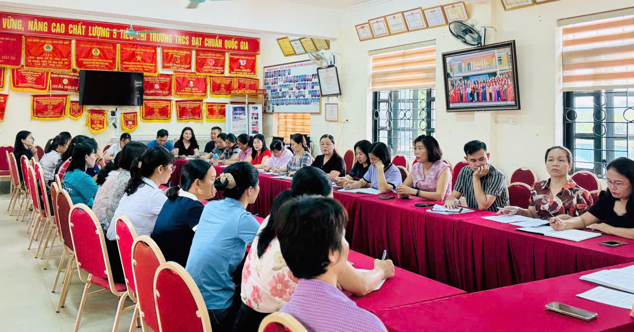 Trường THCS Mường Thanh: Rộn ràng ngày trở lại – Sẵn sàng cho năm học mới!