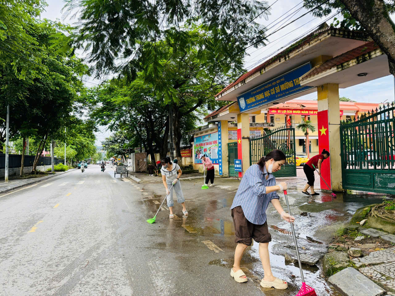 Trường THCS Mường Thanh: Rộn ràng ngày trở lại – Sẵn sàng cho năm học mới!