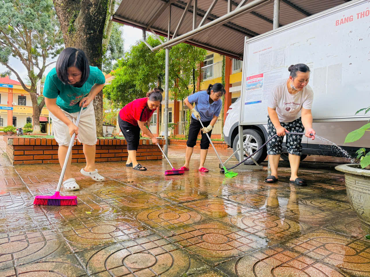 Trường THCS Mường Thanh: Rộn ràng ngày trở lại – Sẵn sàng cho năm học mới!