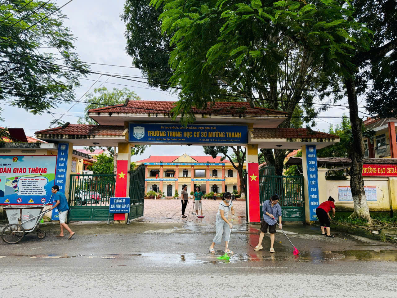 Trường THCS Mường Thanh: Rộn ràng ngày trở lại – Sẵn sàng cho năm học mới!