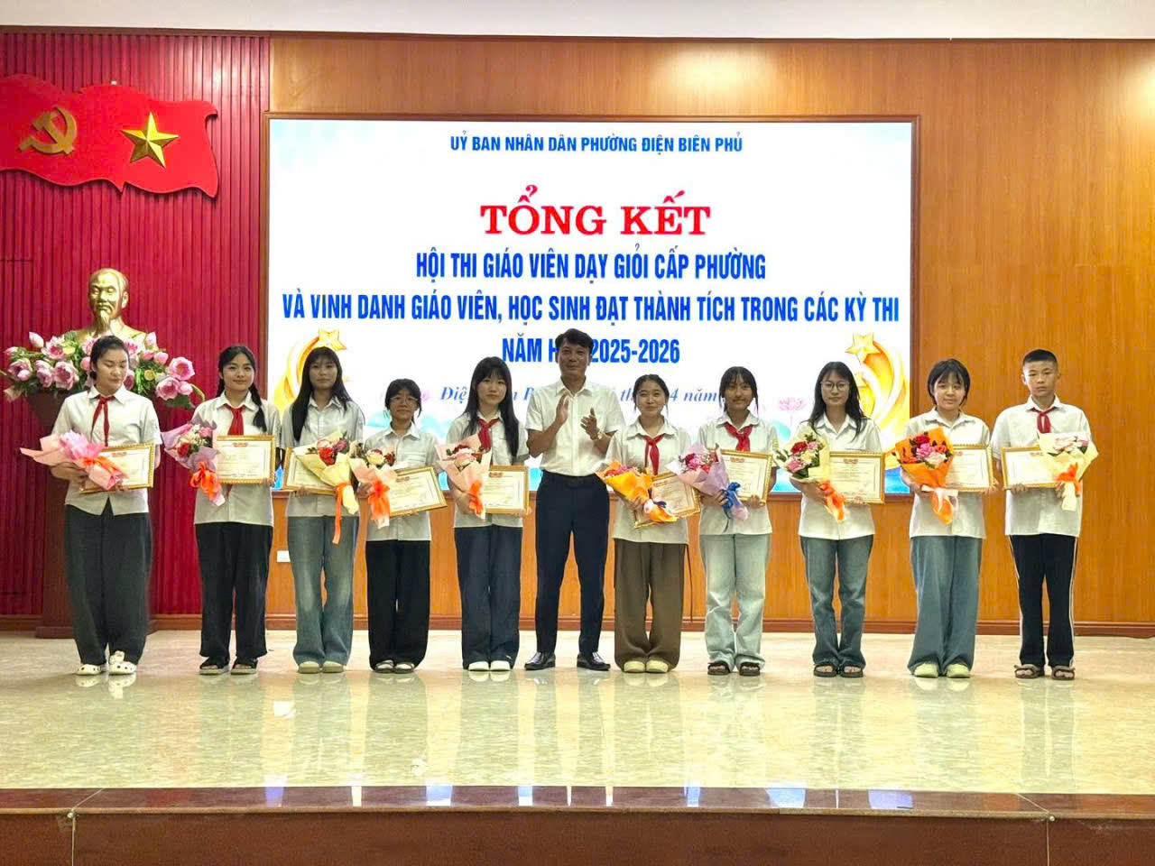 Trường THCS Tân Bình tham gia tổng kết hội thi giáo viên dạy giỏi cấp phường Điện Biên Phủ- Lần thứ nhất - Năm học 2025–2026