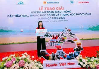 Chiến thắng rực rỡ của học sinh Trường THCS Tân Bình tại sân chơi an toàn giao thông toàn quốc