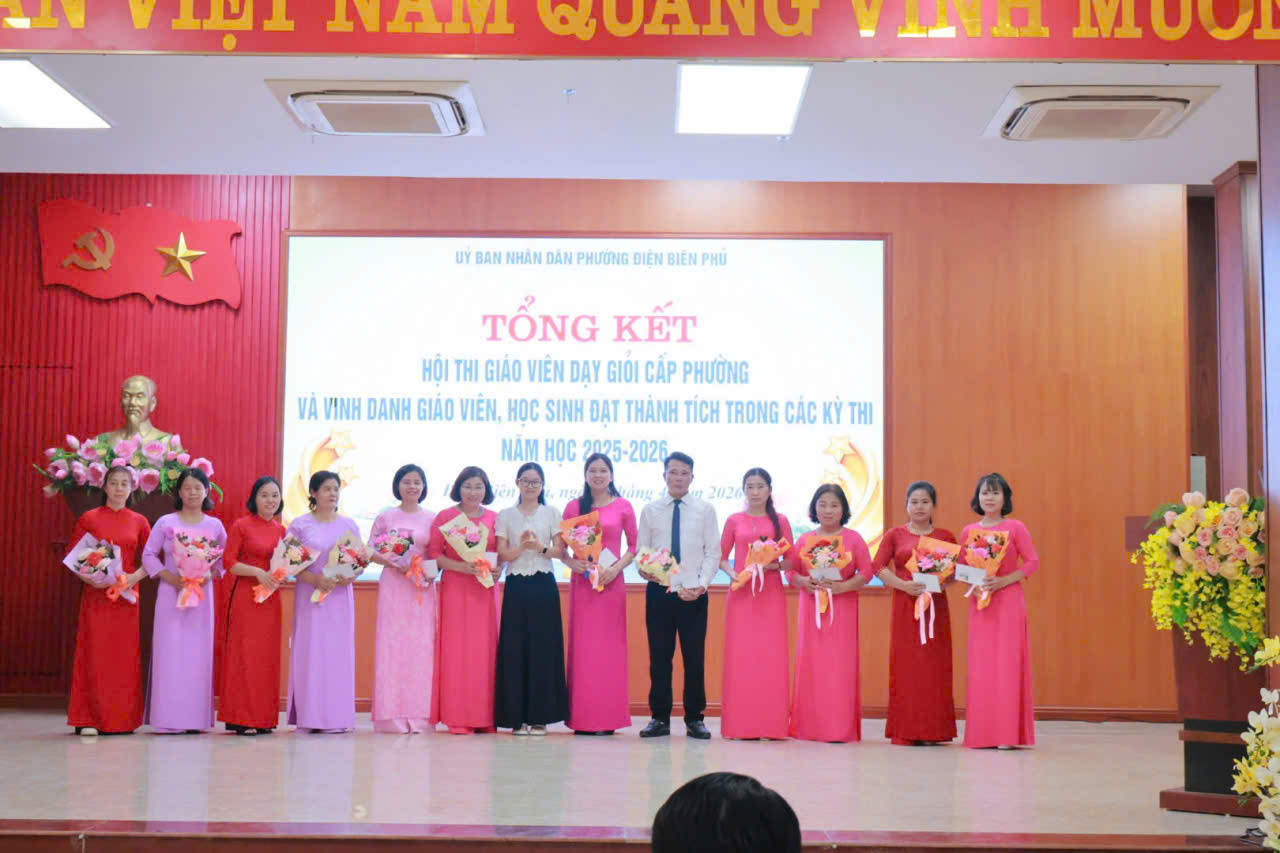 Trường THCS Tân Bình tham gia tổng kết hội thi giáo viên dạy giỏi cấp phường Điện Biên Phủ- Lần thứ nhất - Năm học 2025–2026