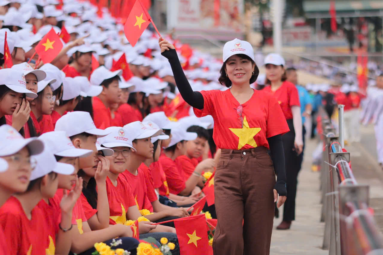 Trường THCS Tân Bình tích cực tập luyện, chuẩn bị cho khai mạc đại hội tdtt tỉnh Điện Biên lần thứ xii, năm 2026