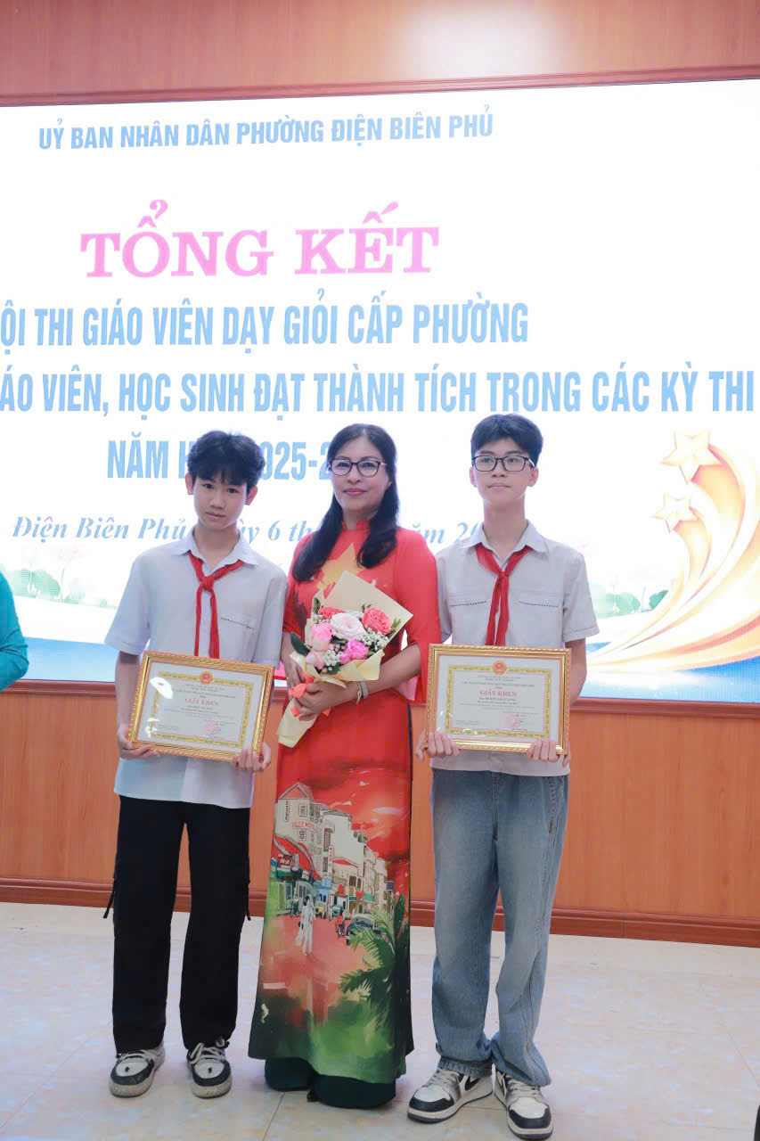 Trường THCS Tân Bình tham gia tổng kết hội thi giáo viên dạy giỏi cấp phường Điện Biên Phủ- Lần thứ nhất - Năm học 2025–2026