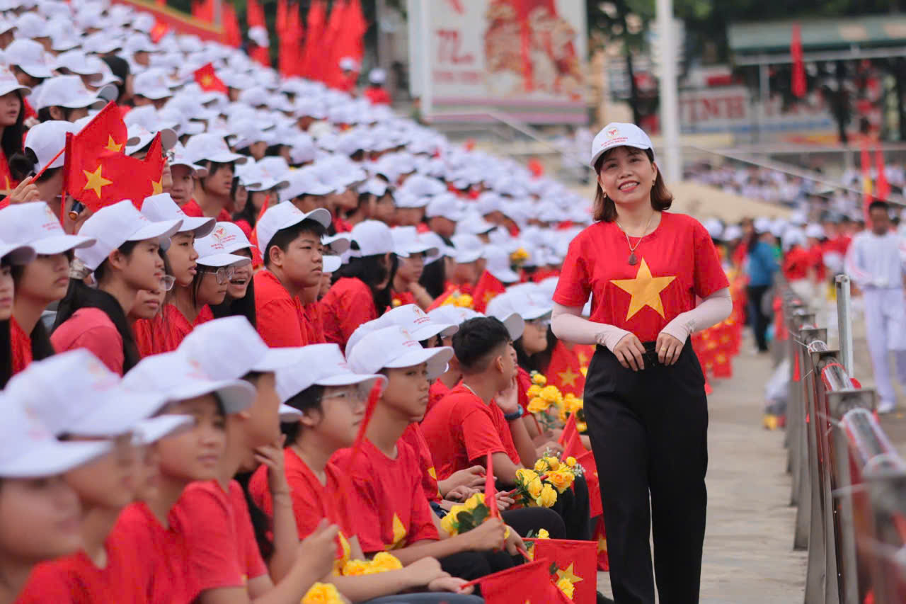 Trường THCS Tân Bình tích cực tập luyện, chuẩn bị cho khai mạc đại hội tdtt tỉnh Điện Biên lần thứ xii, năm 2026