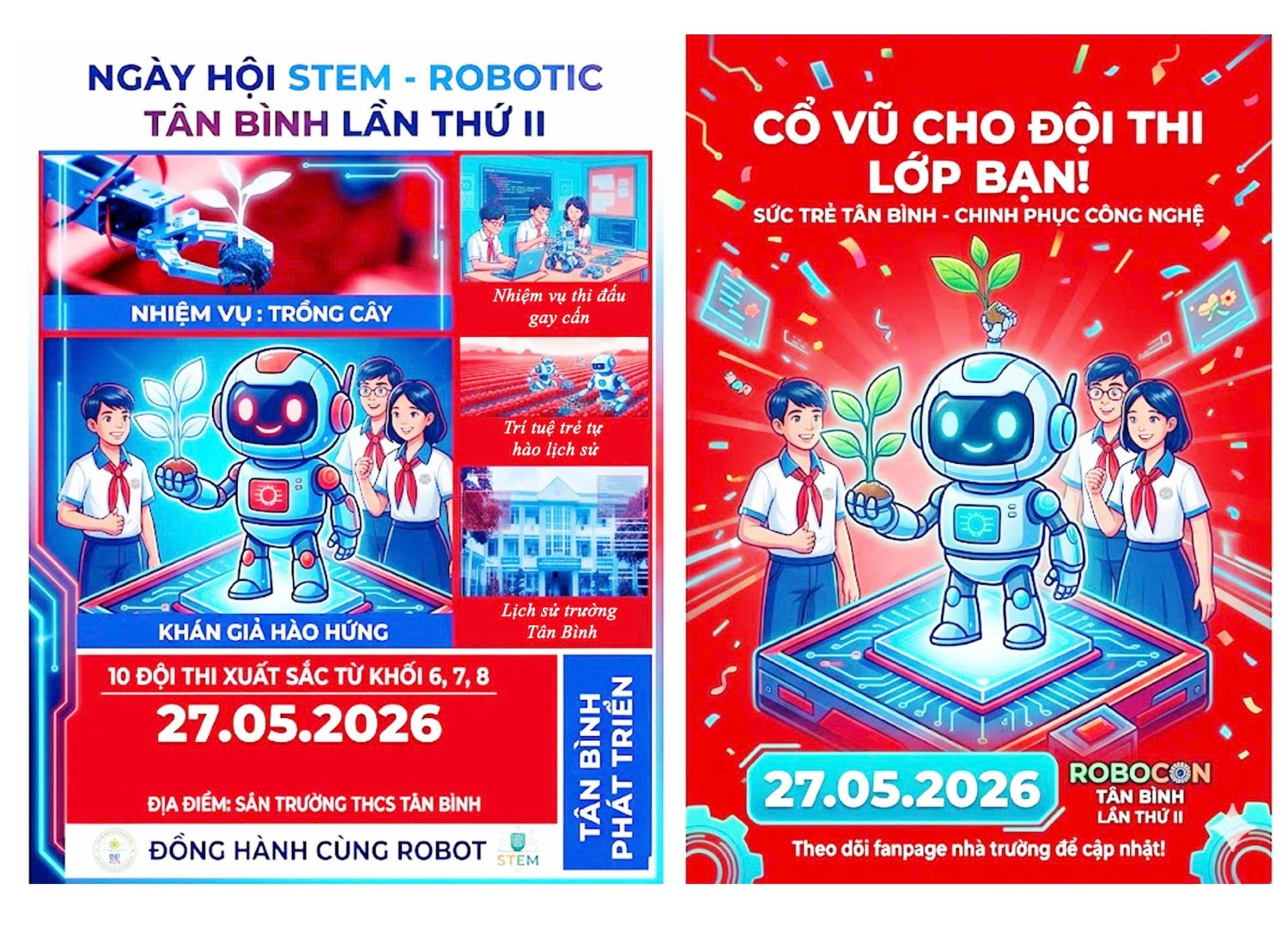 Ngày hội STEM - Robotic Tân Bình lần thứ ii