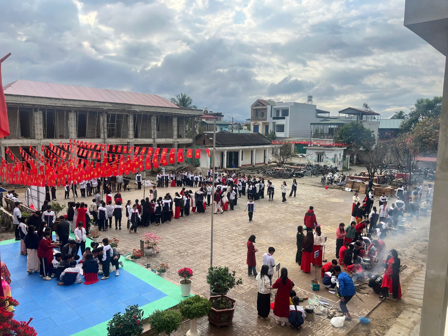 Trường THCS Thanh Bình - Phường Điện Biên Phủ tổ chức chương trình “Tết bính ngọ – Xuân yêu thương 2026”