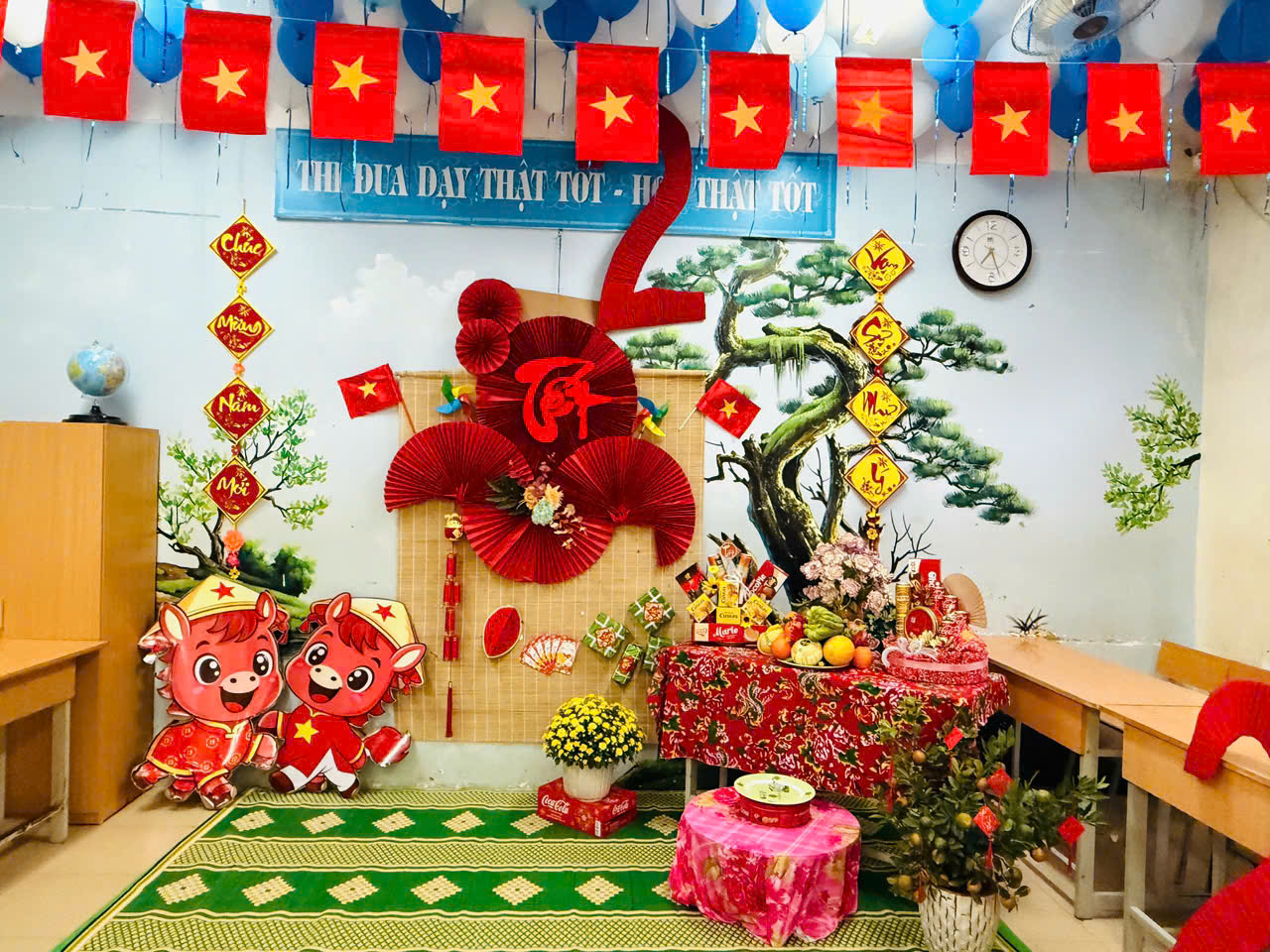 Trường THCS Thanh Bình - Phường Điện Biên Phủ tổ chức chương trình “Tết bính ngọ – Xuân yêu thương 2026”