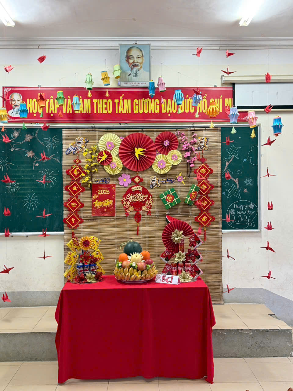 Trường THCS Thanh Bình - Phường Điện Biên Phủ tổ chức chương trình “Tết bính ngọ – Xuân yêu thương 2026”