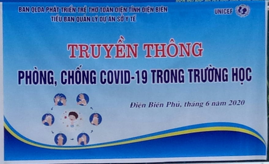 Trường THCS Trần Can quyết liệt công tác phòng, chống dịch bệnh covid – 19