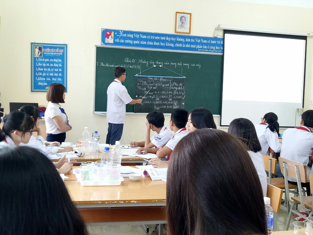 Trường THCS Trần Can thực hiện chuyên đề cấp trường