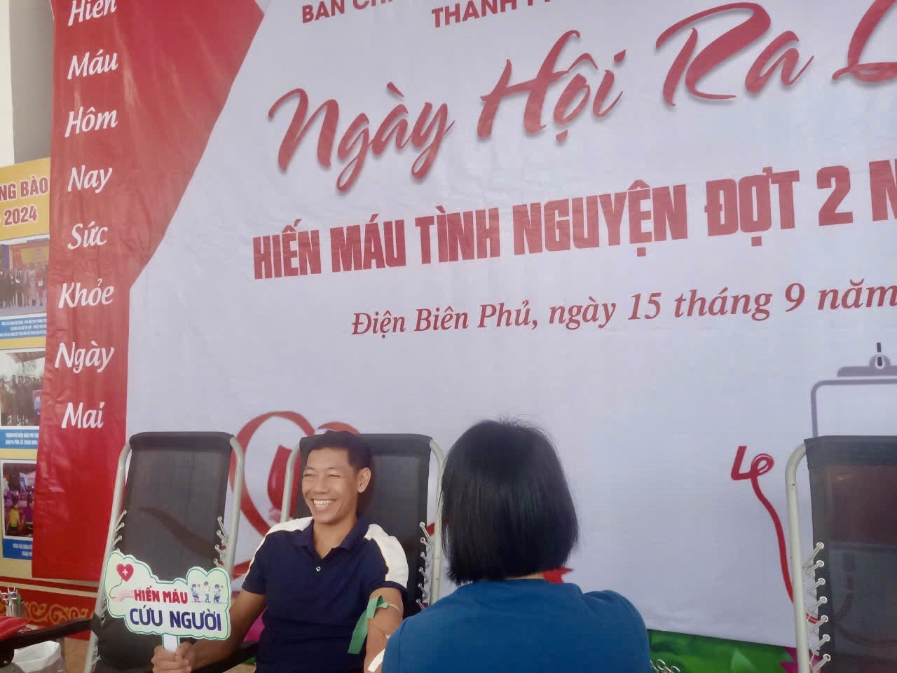 Trường THCS Trần Can tham gia ngày hội hiến máu tình nguyện đợt 2 năm 2024