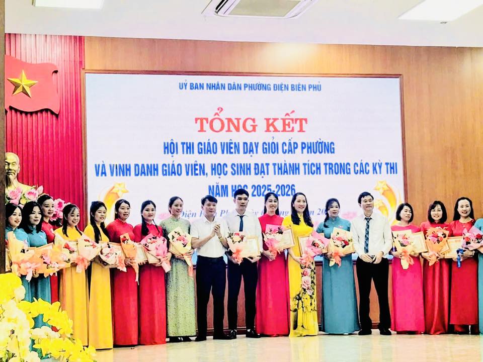 Giáo viên, học sinh Trường THCS Trần Can đã đạt được những thành tích đáng tự hào