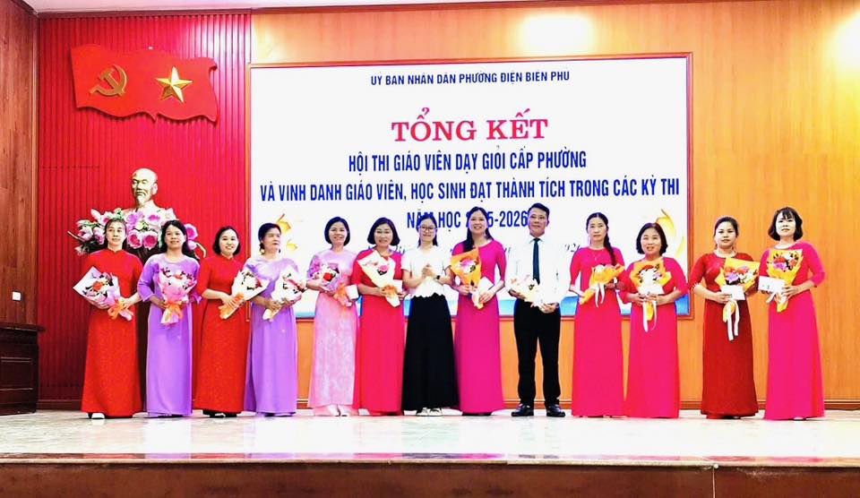Giáo viên, học sinh Trường THCS Trần Can đã đạt được những thành tích đáng tự hào