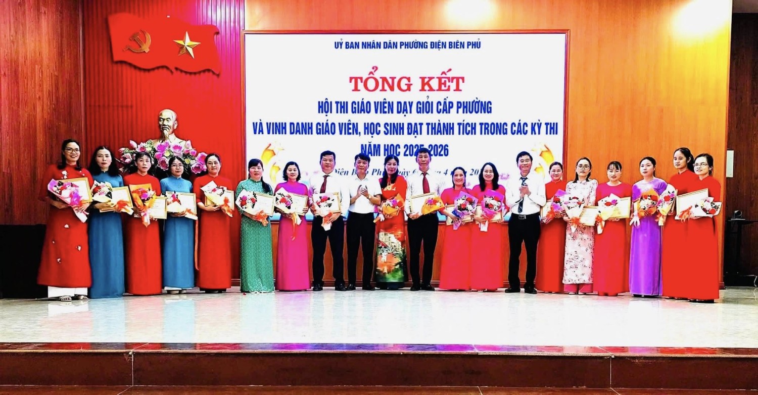 Giáo viên, học sinh Trường THCS Trần Can đã đạt được những thành tích đáng tự hào